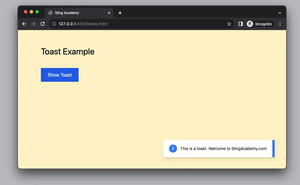 Displaying Toast Messages with Tailwind CSS