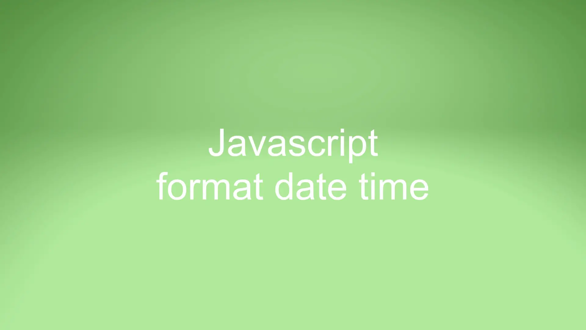 JavaScript Get Current Date Time In Yyyy MM dd HH mm ss Format Sling 