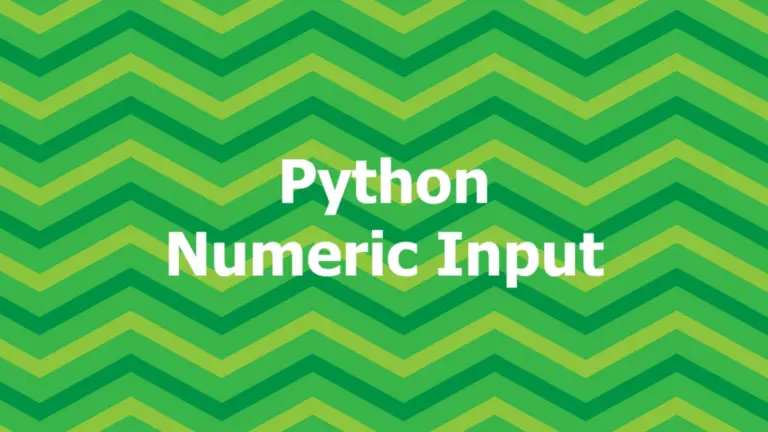 python-get-numeric-value-from-user-input-sling-academy